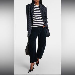 Nili Lotan shon pant- navy corduroy